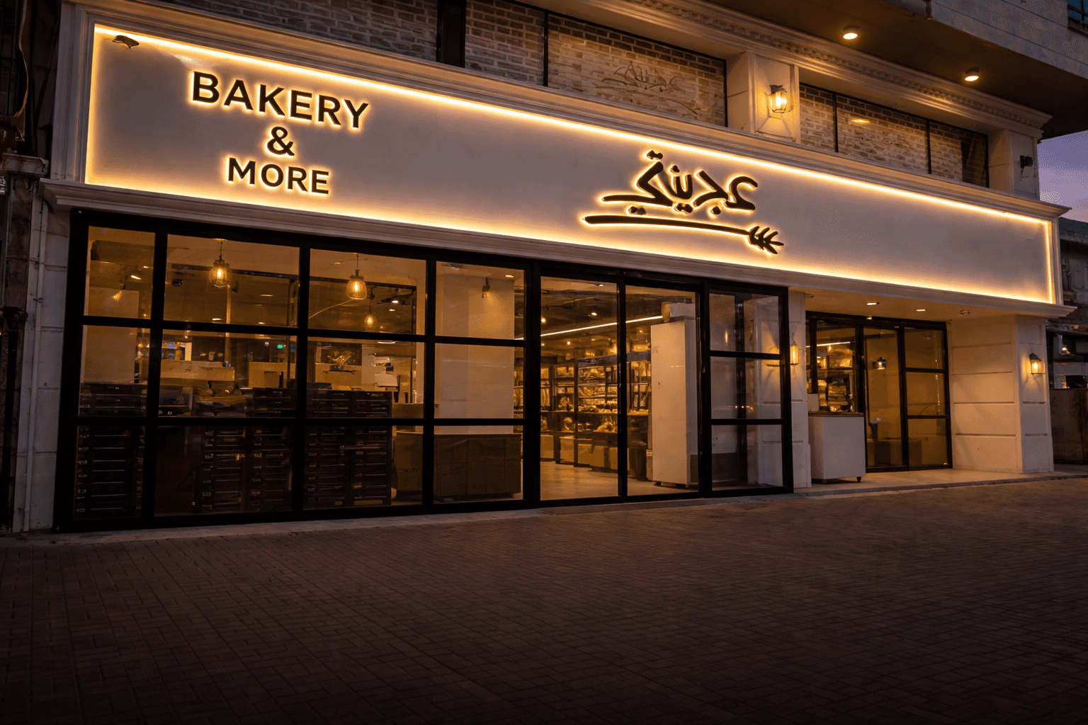 العرض الرئيسي للمخبز